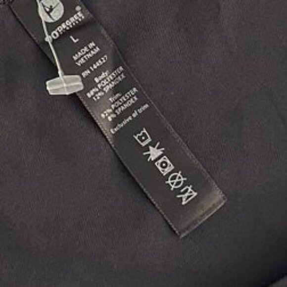 Women's Activewear Fitness Workout Running Tank Top Black Size L - Picture 6 of 7